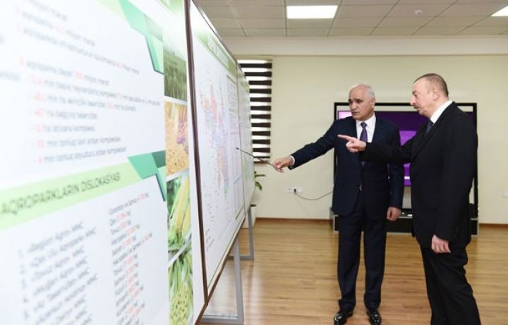 30 milyon manatlıq aqropark - “Bozdağ massivi”nə həyat verilib
