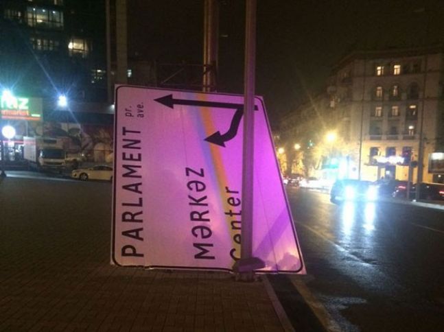 Külək yol təsərrüfatına 35 min manatlıq ziyan vurub
