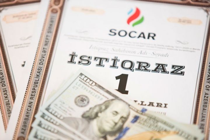 SOCAR istiqrazı sahiblərinin gəlirləri 12 milyon 500 min dollara yüksələcək
