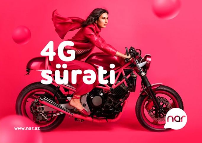 “Nar” 4G istifadəçilərinin sayı 1 il ərzində 2 dəfədən çox artıb
