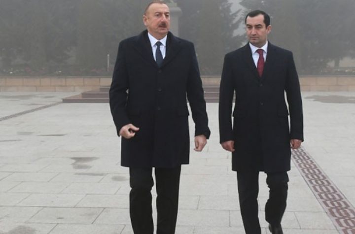 Prezident İlham Əliyev Şamaxıda səfərdədir