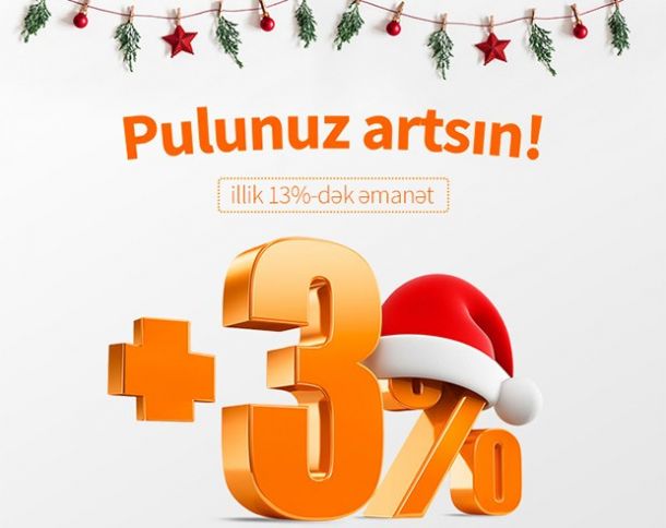 "Unibank"ın yüksək faizli depozit kampaniyası davam edir