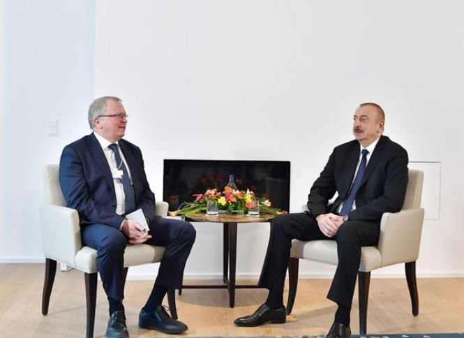 Prezident “Equinor” şirkətinin baş icraçı direktoru ilə görüşüb