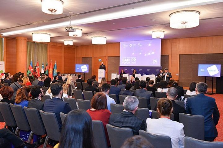 “Nar” Türkdilli Dövlətlərin PR mütəxəssislərinin I Bakı Forumuna dəstək oldu