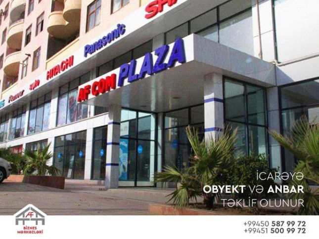 "28 may" metrosu yaxınlığında icarəyə obyekt sahələri