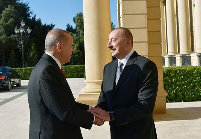 Əliyev və Ərdoğan görüşdü