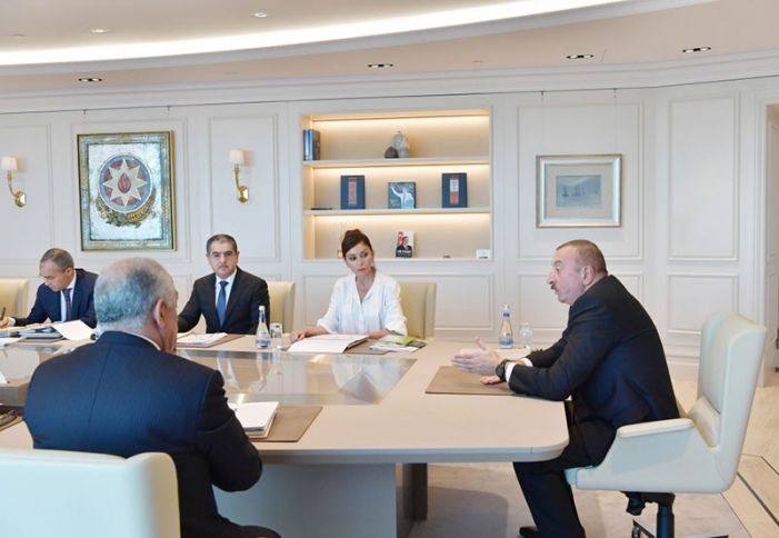 İlham Əliyev iqtisadi müşavirə keçirdi