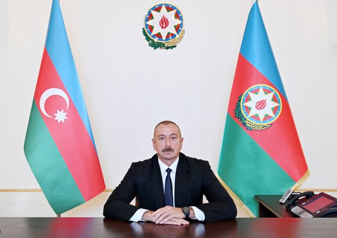İlham Əliyev xalqa müraciət edib