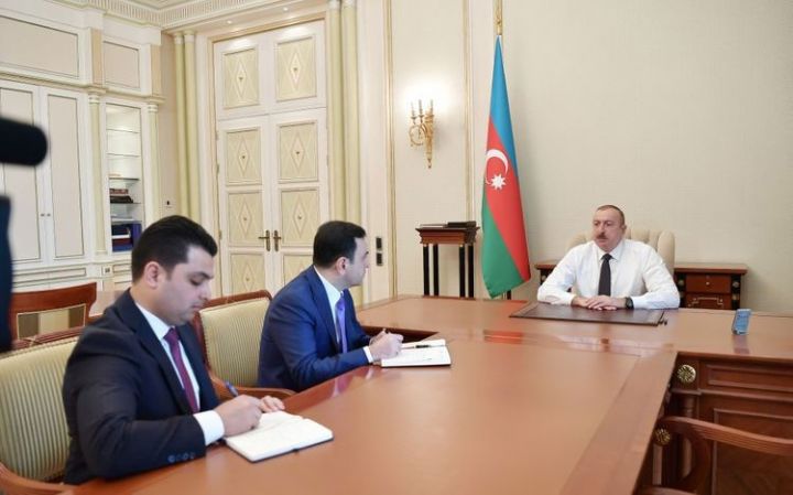 Prezident yeni təyin olunmuş icra başçılarını qəbul edib - YENİLƏNİB