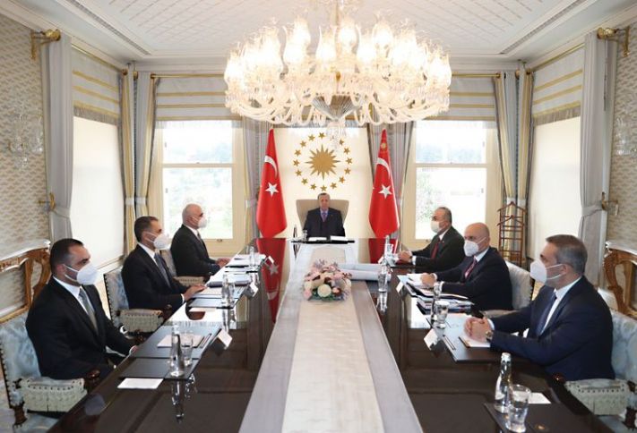 Ərdoğan Şahin Mustafayevi qəbul edib