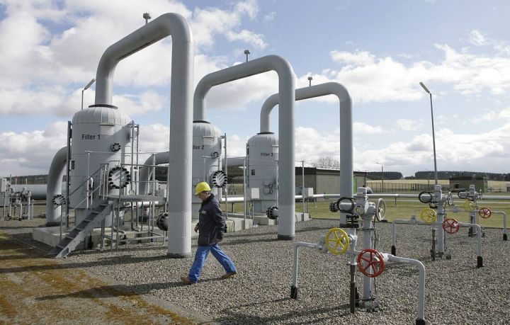 Avropada yeraltı anbarlarda qaz ehtiyatları 68 milyard kubmetrdən aşağı düşüb