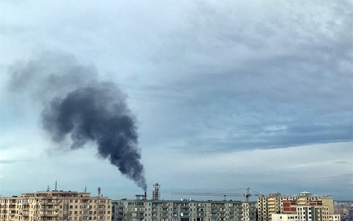 SOCAR tüstülənmə barədə məlumat yaydı
