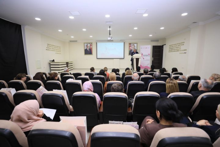 “Süd vəzisi xərçəngi ilə mübarizə ayı” çərçivəsində növbəti tədbirlər Şirvan şəhərində keçirilib - FOTO-VİDEO
