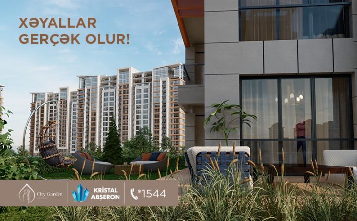 Bakıda meqa yaşayış kompleksini inşası davam edir - Azərbaycanda ilk və tək