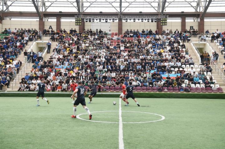 SOCAR-ın təşkilatçılığı ilə mini-futbol turnirinin final oyunu keçirilib