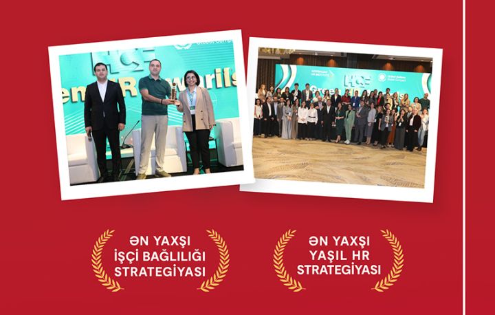 Kapital Bank “COP29 Human Capital Forum” tədbirində 2 mükafata layiq görüldü