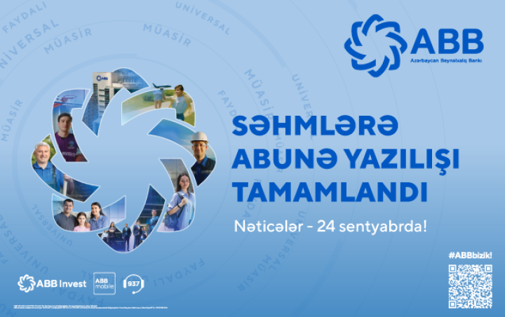 33 mindən artıq investordan 49 minə yaxın sifariş - ABB-nin səhmlərinə abunə yazılışı başa çatdı