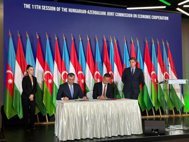 Azərbaycan və Macarıstan Hökumətləri arasında Birgə Komissiyanın XI iclası keçirilib