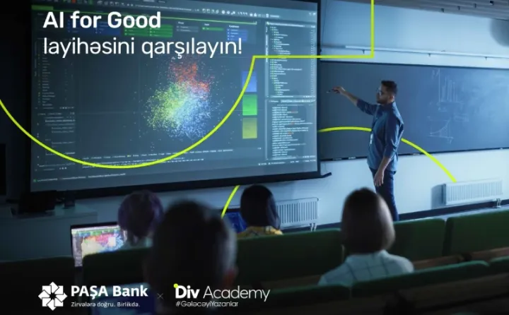“PAŞA Bank” süni intellekt üzrə təlim proqramına qeydiyyata start verdi