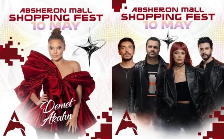 Abşeron Mall-da "ulduz yağışı": alış-verişinizi konsert biletinə çevirin!