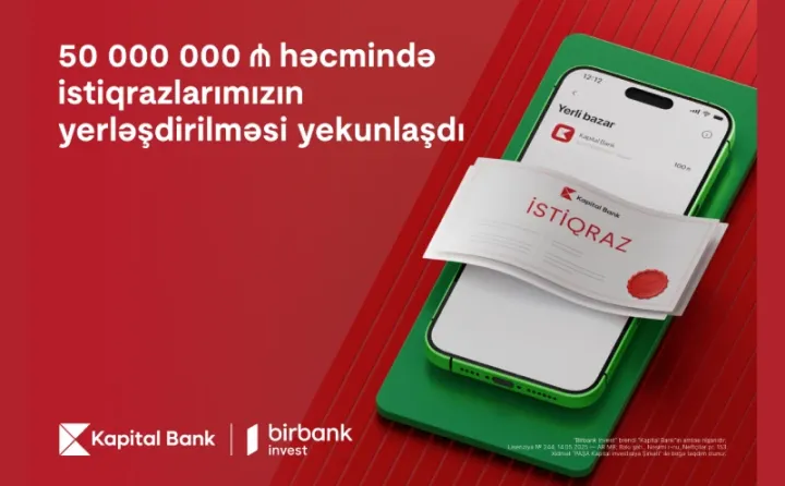 Kapital Bank istiqrazlarına investor axını: Tələb təklifi 3 dəfə üstələdi