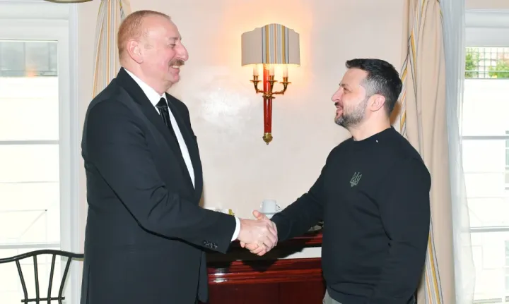 Prezident Əliyev Zelenskiyə yazdı: “Dəstəyi davam etdirəcəyik”