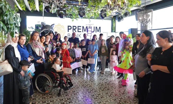 "Premium Bank" şəhid övladları və xüsusi qayğıya ehtiyacı olan uşaqlar üçün tədbir təşkil edib