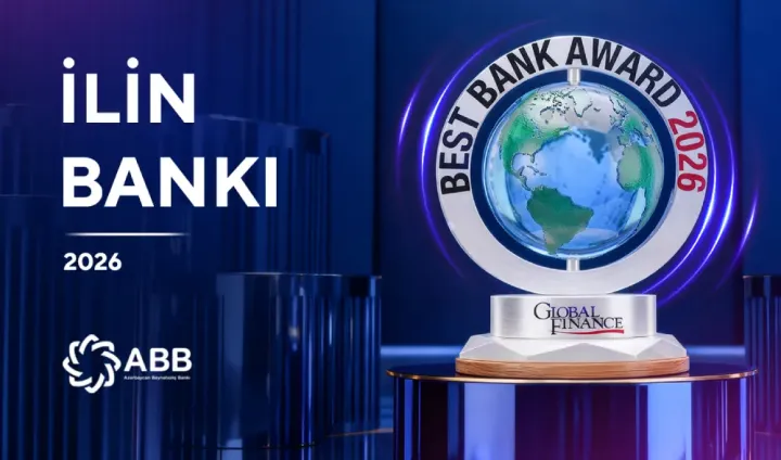 “Global Finance” ABB-ni yenidən ölkə üzrə “İlin ən yaxşı bankı” seçdi!