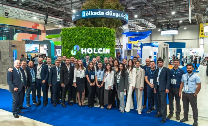 Holcim Azərbaycan “BakuBuild” sərgisində qabaqcıl dayanıqlı həllərini və ekoloji məhsul portfelini təqdim edir ®