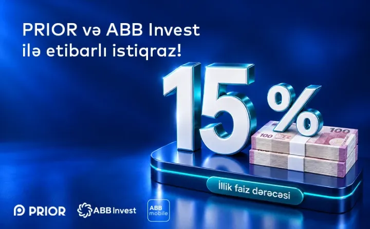 “Prior Leasing” investorlara 2 milyon manatlıq istiqraz təklif edir: illik 15% gəlir hər 30 gündən bir ödəniləcək ®