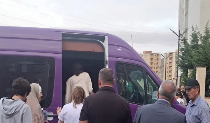 Ağdam şəhərinə növbəti köç karvanı yola salınıb