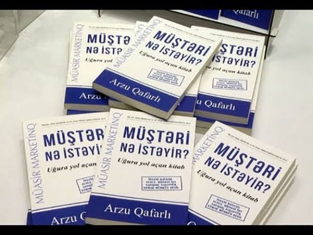 "Müştəri nə istəyir?" kitabının təqdimatı keçirilib
