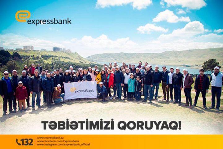 Expressbank təbiətin qorunmasına önəm verir