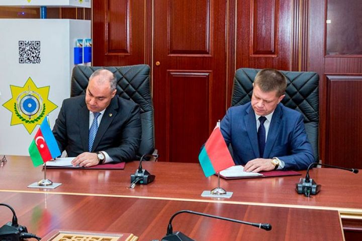 Azərbaycan və Belarus Dövlət Gömrük Komitələri arasında saziş imzalanıb