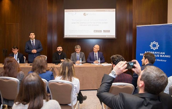 Beynəlxalq Bank startapçı gəncləri mükafatlandırdı