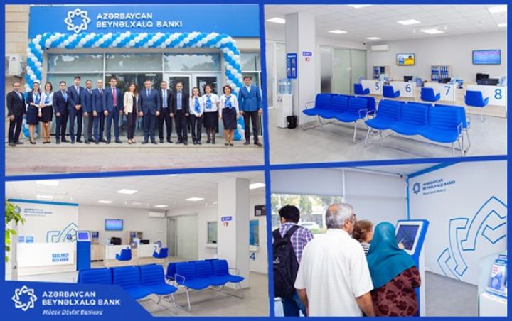 Beynəlxalq Bankın Mərdəkan şöbəsi yeniləndi