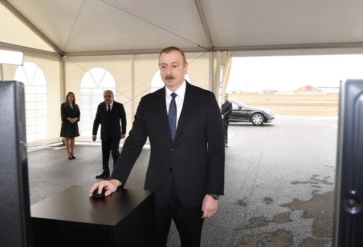 Prezident açılışda iştirak edib - YENİLƏNİB