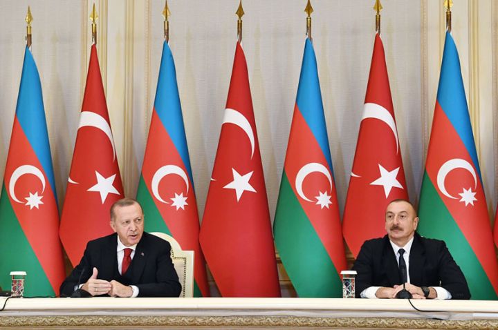 Azərbaycan və Türkiyə prezidentlərinin mətbuata birgə bəyanatları