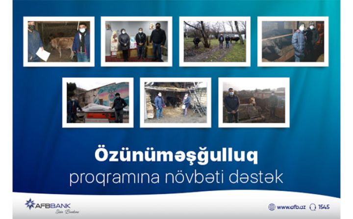 “AFB Bank” daha 7 vətəndaşı aktivlərlə təmin etdi!
