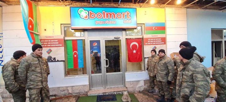 Bolmart-ın 21-ci filalı Şuşada açılıb - VİDEO