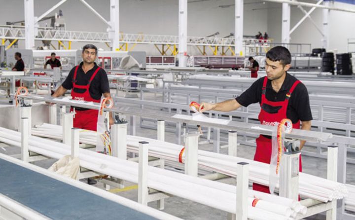 İşçi sayının 227 mini “ağarıb”