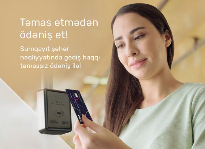 PAŞA Bank Sumqayıt nəqliyyatında təmassız ödəməni təqdim edir
