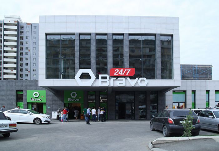 Bakıda 24/7 xidmət göstərəcək Bravo market açıldı