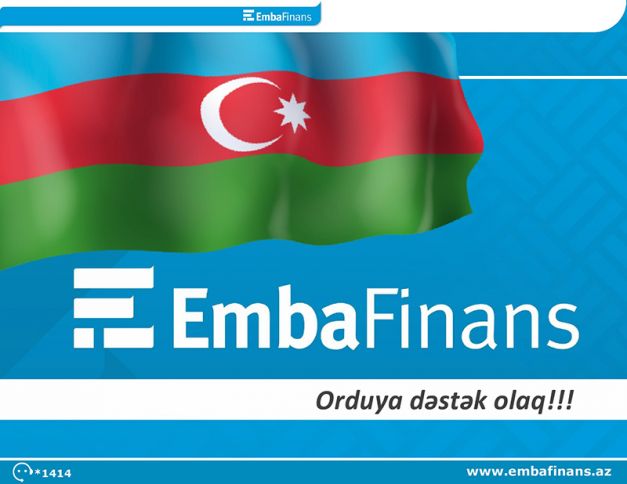 Embafinans Silahlı Qüvvələrə Yardım Fonduna ianə etdi - MƏBLƏĞ