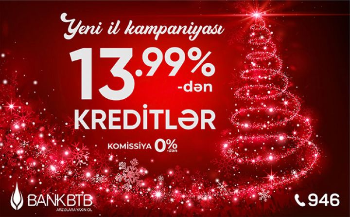 Bank BTB kredit faizlərini endirdi