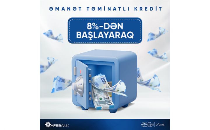 AFB Bank “Əmanət girovu ilə kredit”in şərtlərində dəyişiklik etdi!
