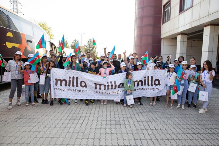 “Milla” şəhid və qazi ailələri üçün maarifləndirici və əyləncəli tur təşkil edib - FOTOLAR