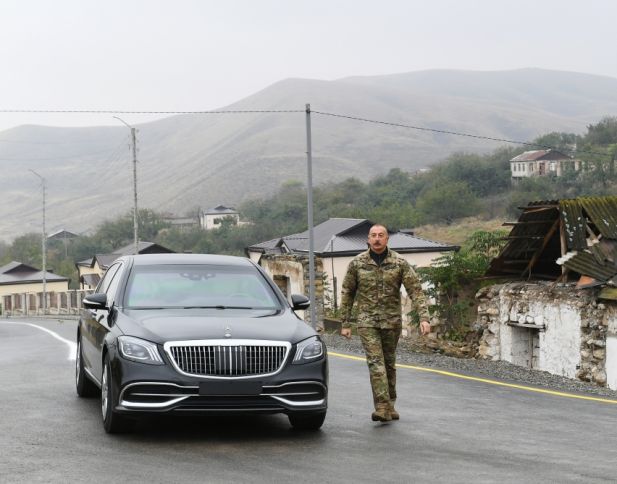 İlham Əliyev Talış kəndində