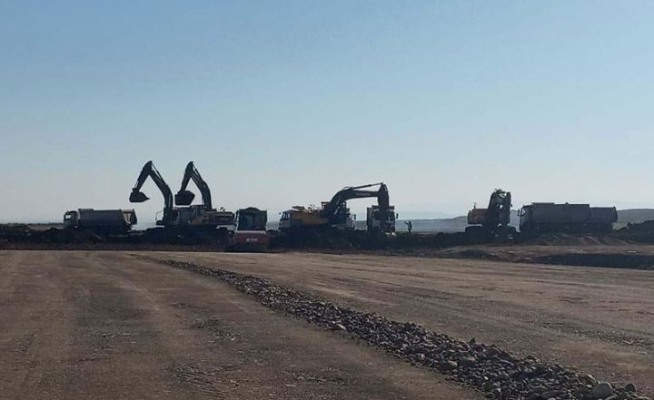 Hava Limanının tikinti işləri başladı