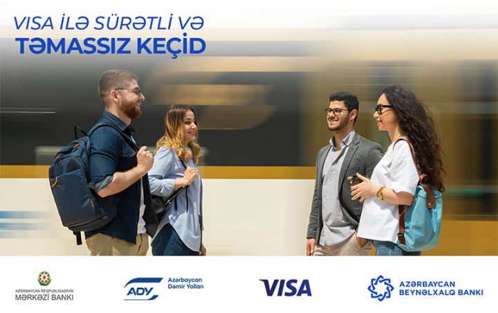 Şəhərətrafı dəmir yolu xətlərində təmassız ödənişlər genişləndirilir